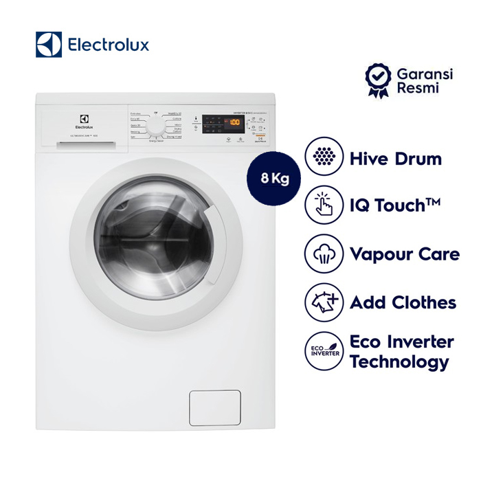 Electrolux Mesin Cuci Front Loading 8 Kg - EWW8025DGWA